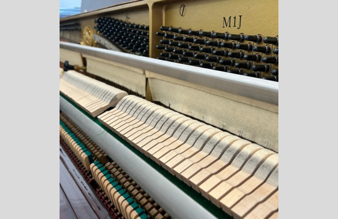 Yamaha Polished Mahogany M1J Upright Piano, Used - All Inclusive Premium Package (SN:D3715588) - Image 7